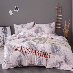 Hypoallergenic Botanical Pattern Duvet CoversSet 3